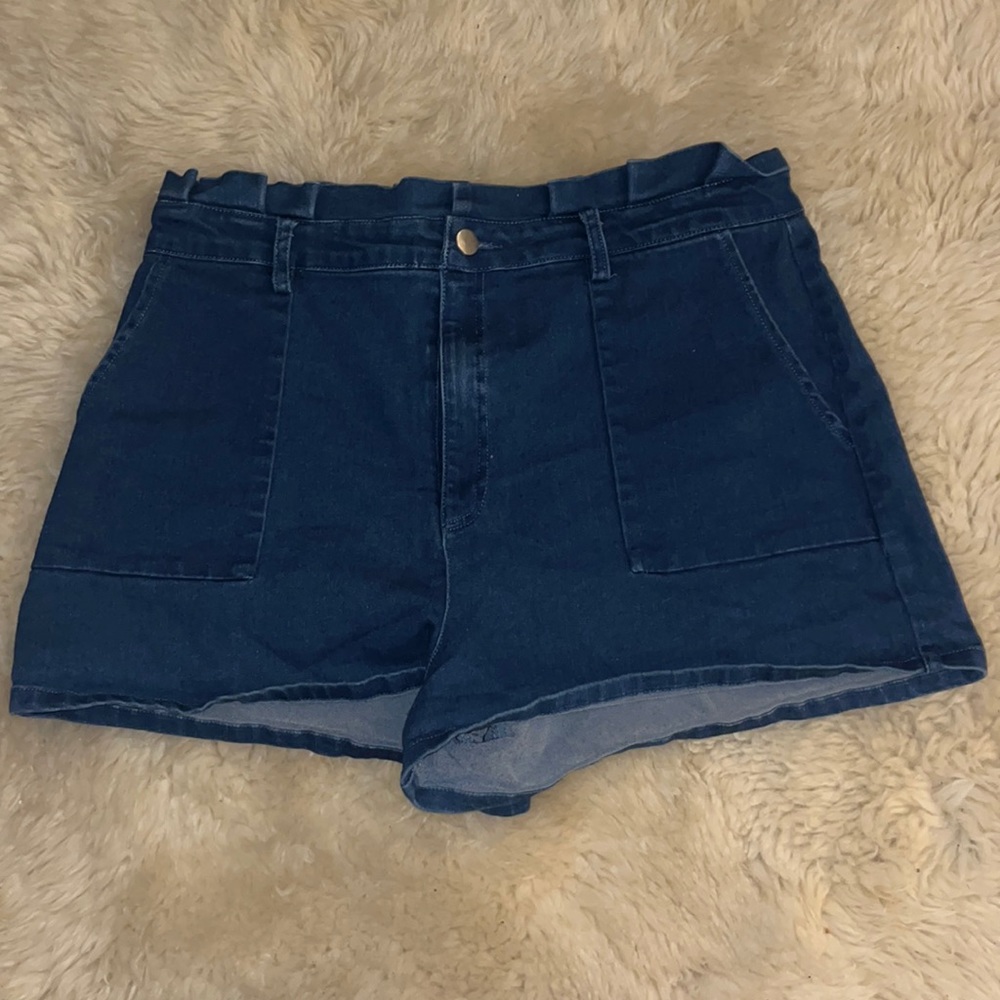 Altar’d State Blue Jean Shorts